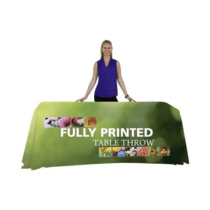 Dye Sublimation Table Throw Demonstration