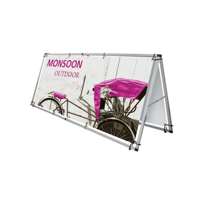 Monsoon Outdoor Sign Stand Left View