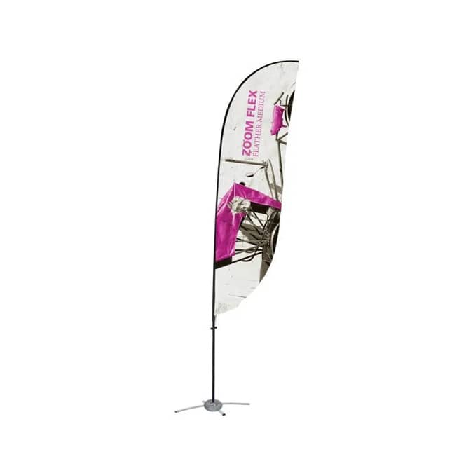 Zoom Flex Outdoor Flag Feather