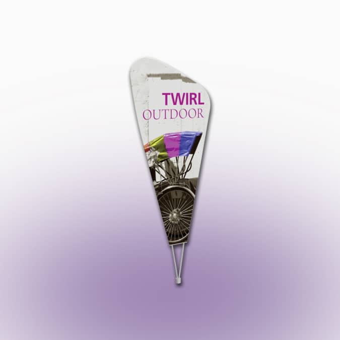 Twirl Outdoor sign